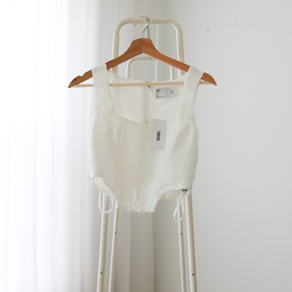NWT ASOS Design Boned Corset Top in size US 6